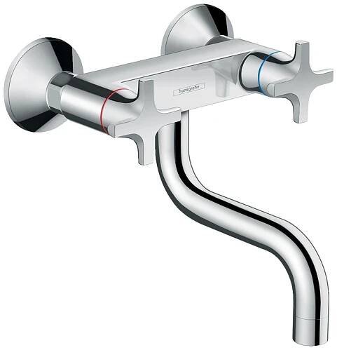 Hansgrohe Logis kuchyňská baterie na stěnu chrom 71287000