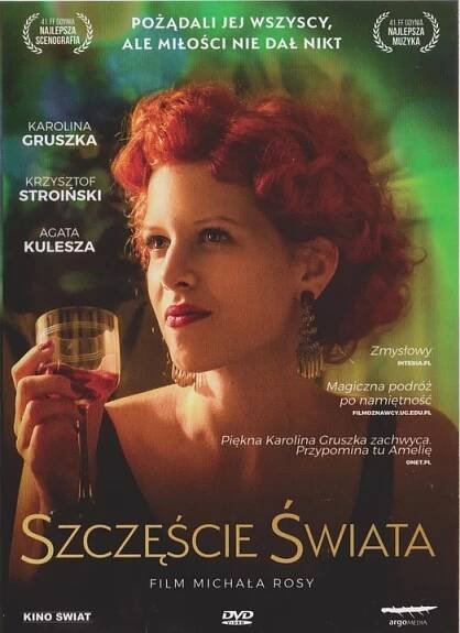 [DVD] ŠTĚSTÍ SVĚTA - Karolina Gruszka (fólie)