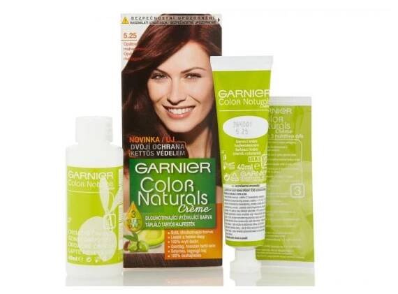 Permanentní barva Garnier Color Naturals 5.25 opálová mahagonová