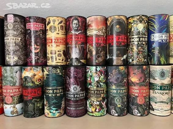 Sbírka DON PAPA - 43 druhů