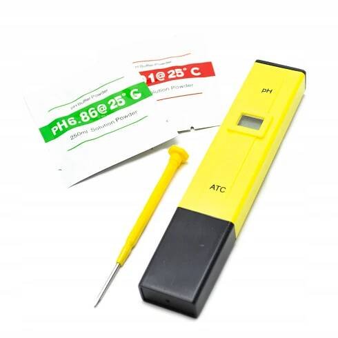 MĚŘIČ pH METR TESTER PUFRY VODY AUTOKALIBRACE