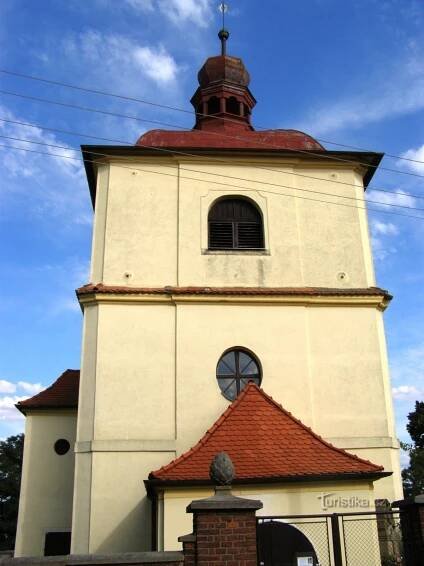 Sendražice - kostel sv. Stanislava