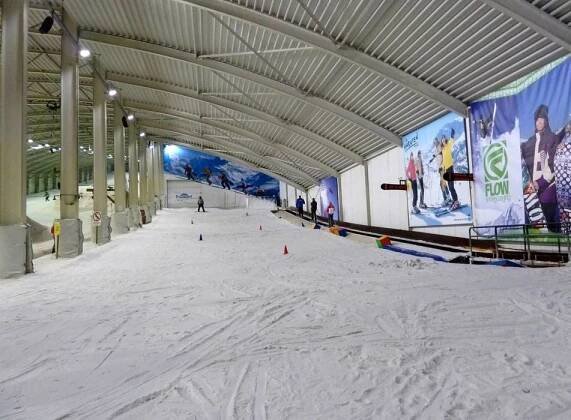 Indoor ski area SnowWorld Amsterdam