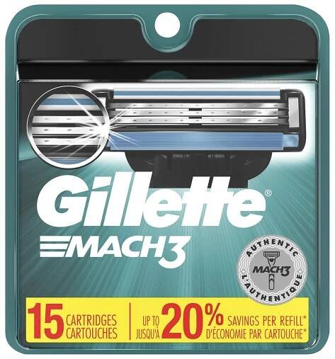 Best shaving cream for razor bumps - Gillette Mach3 Men’s Razor Blade Refills 