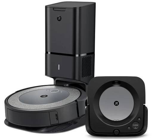 black roomba device