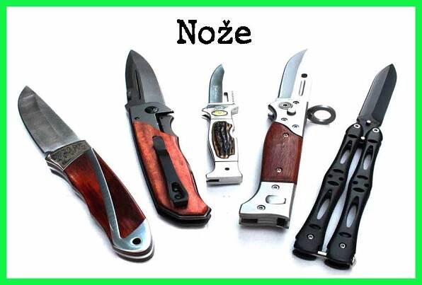 Armyshop Nože Obrana Outdoor Turistika Nářadí Zapalovače