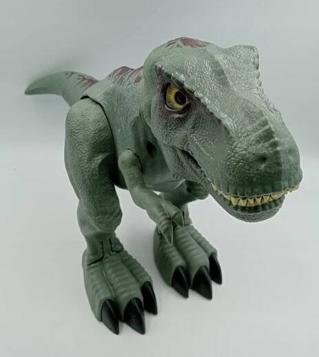 Interaktivní T-Rex Dino Unleashed Zelená 27 cm Barva šedá