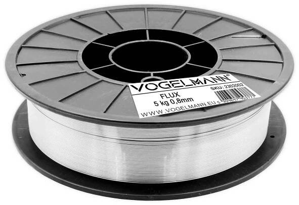 Trubičkový drát 5kg 0,8mm FLUX Vogelmann