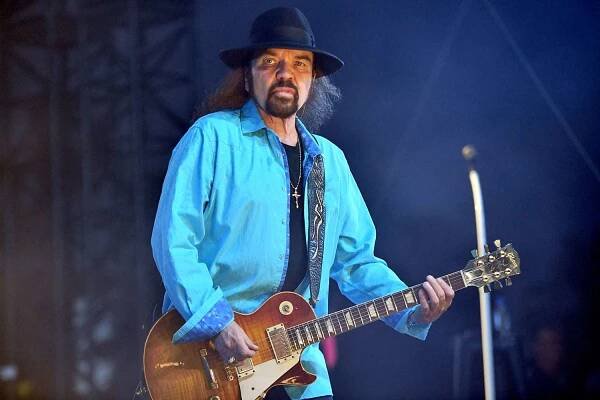 Guitarist Gary Rossington, founding member of Lynyrd Skynyrd, performs onstage during Day 2 of the Stagecoach Music Festival on April 27, 2019 in Indio, California.