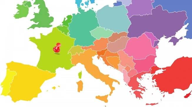 KVÍZ: Poznáte na slepé mapě státy západní Evropy? Mnoho dospělých Čechů nemá základní znalosti