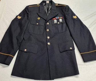 US ARMY Blue Service Uniform, slavnostní uniformy - Plzeň - Sbazar.cz