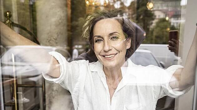 Barbara Lukešová v Karlových Varech (29. června 2024)