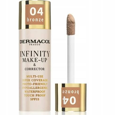 Dermacol Infinity Make-up Podkladová Báze Korektor Silně Kryjící Pacinka 04 Bronze