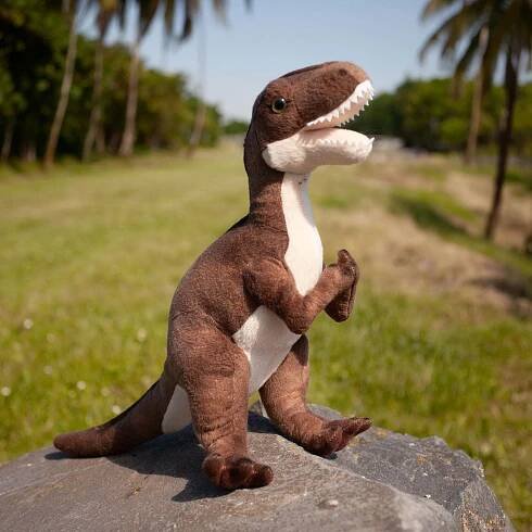 Plyšový dinosaurus tyranosaurus 43 cm ECO-FRIENDLY