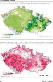 Průměrné datum počátku dekortikace cukrovky na území České republiky do nadmořské výšky