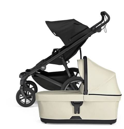 THULE Kočárek Urban Glide 4-wheel Black/Soft Beige set S