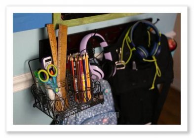 One Wall Home School Room Ideas - Gwen's Nest