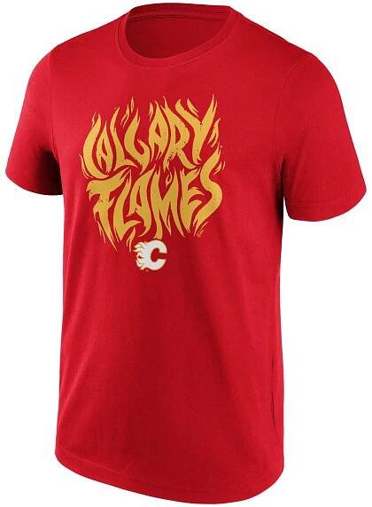 Calgary Flames Hometown Graphic T-Shirt - Red - Mens, , rebel_hi-res