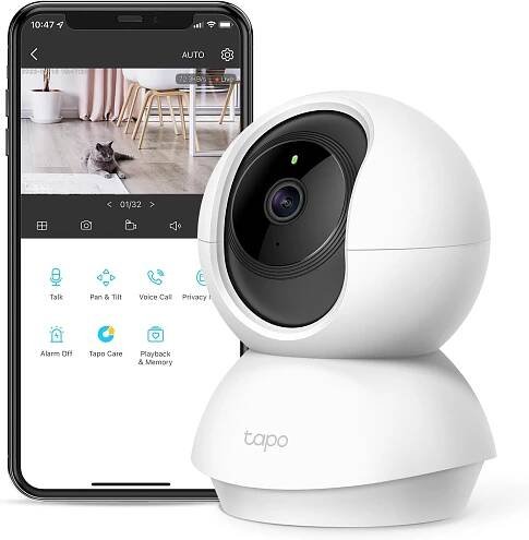 TP-Link Tapo Pan_Tilt Security Camera for Baby Monitor