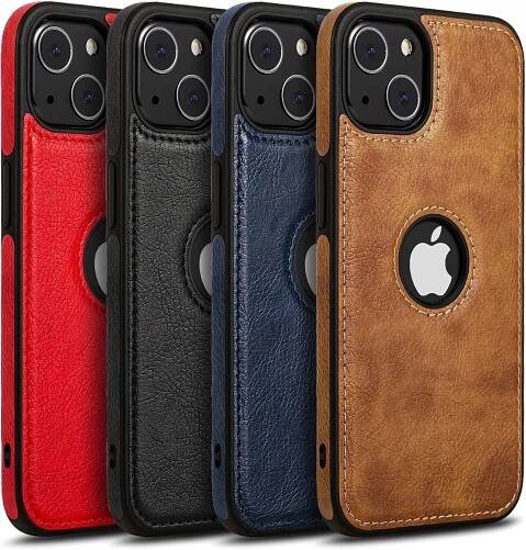 Kožené pouzdro na iPhone 13 MINI pouzdro z eko kůže BARVY Sbírka LEATHER