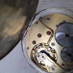 Cibule Zenith, švýcarské pánské kapesní hodinky 1900. - Starožitnosti