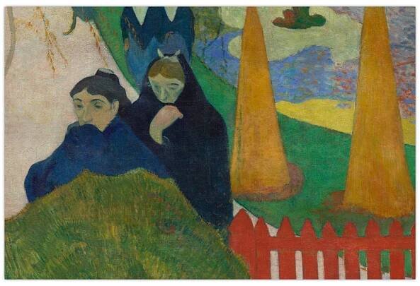 Obraz - Paul Gauguin, Arlésiennes (Mistral), reprodukce (V025320V150100)