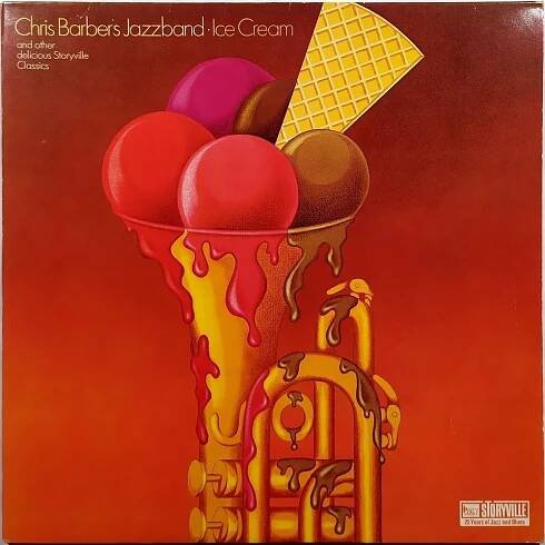 Gramofonová deska CHRIS BARBER'S JAZZ BAND - Ice cream - Hudba