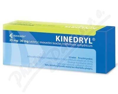 KINEDRYL 25mg/30mg tbl.nob.10