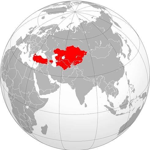File:Map of Independent Turkic countries.svg