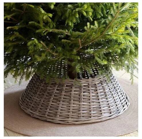 Garden Trading Kryt na stojan vánočního stromku Rattan Large