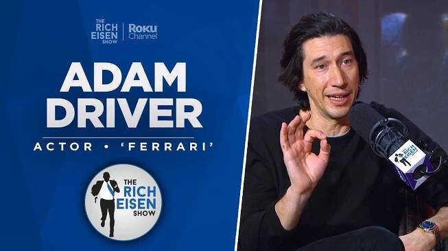 Adam Driver Talks New ‘Ferrari’ Film, Playing Kylo Ren & More with Rich Eisen