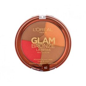 L'Oréal Paris Glam Bronze La Terra Healthy Glow Bronzer pro ženy 6 g Odstín 02 Medium Speranza | ELNINO.CZ
