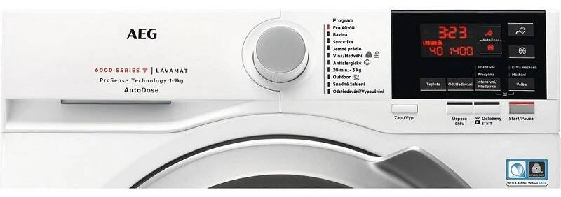 Pračka AEG ProSense™ L6FBG48SC bílá