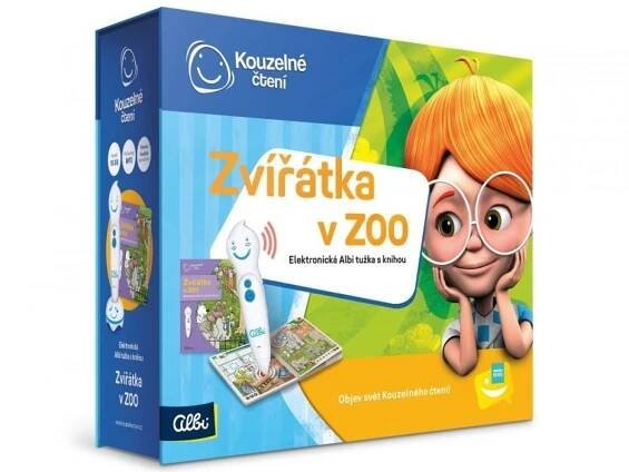 Albi Kouzelné čtení Albi tužka Zvířátka v ZOO