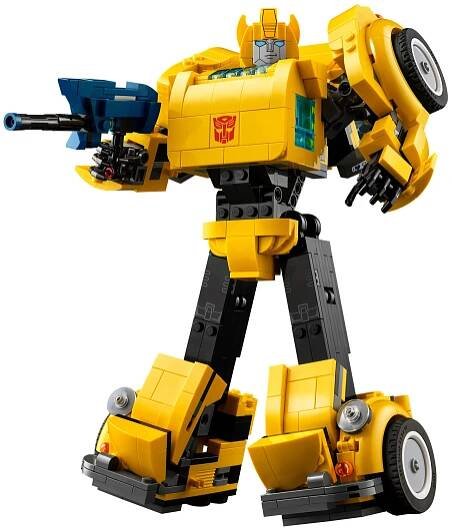 Nové LEGO ICONS 10338 Transformers Bumblebee: sada je online v obchodě