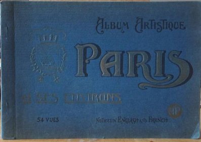 Album Artistique Paris, kolem 1900, nedat. - Nejmenší antikvariát