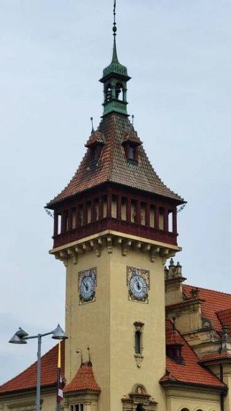 Fotografie - Městská památková zóna, radnice Historická budova, Masarykovo náměstí 89, Napajedla, Česko - 02.08.2024