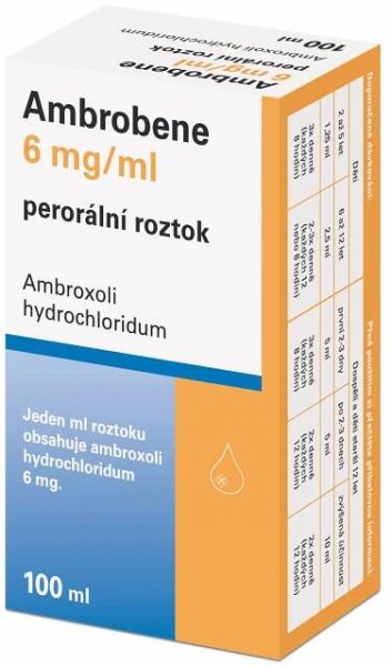 Ambrobene 6mg/ml roztok 100 ml