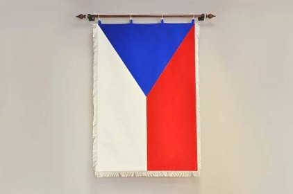 Sametová vlajka České republiky