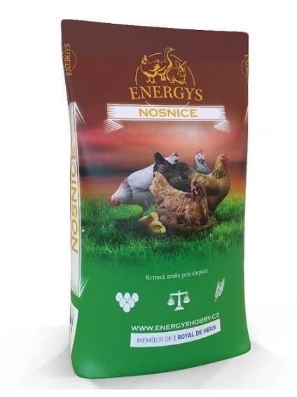 Energys Nosnice Gold 25kg - Krmiva Anet