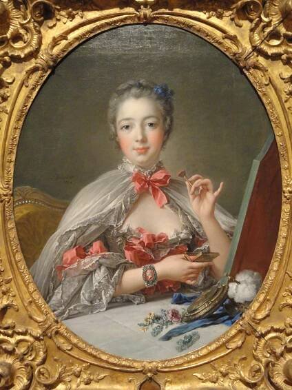 Soubor:Jeanne-Antoinette Poisson, Marquise de Pompadour, by Francois Boucher, 1750 with additions by c.1750 and by 1781 - Fogg Art Museum - DSC02299.JPG – Wikipedie