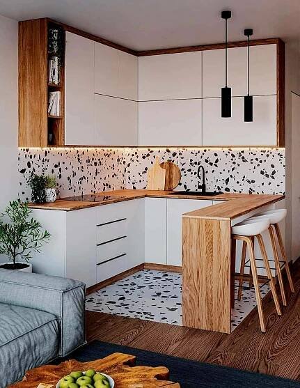 Пин от пользователя Lυciαиα мdυαятє🌻 на доске Decoração: casa e jardim / House & Garden | Интерьер кухни, Интерьер, Планы кухни