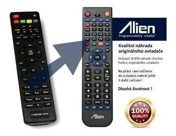 Dálkový ovladač Alien iNEOS ZX2