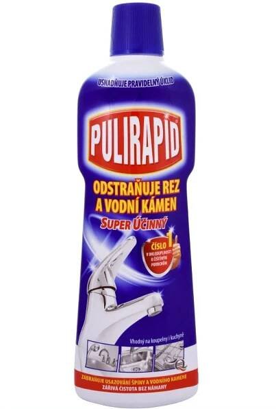 Pulirapid Classico čistící prostředek na rez a vodní kámen, 750 ml