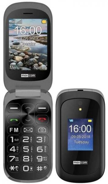 Mobilní telefon MaxCom MM825 (MM825CZ) šedý
