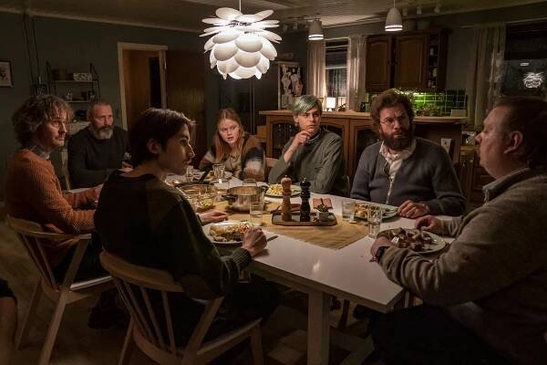 Rytíři spravedlnosti - Z filmu - Lars Brygmann, Mads Mikkelsen, Gustav Lindh, Andrea Heick Gadeberg, Albert Rudbeck Lindhardt, Nikolaj Lie Kaas, Nicolas Bro