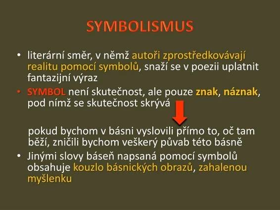 PPT - SYMBOLISMUS PowerPoint Presentation, free download - ID:5624403
