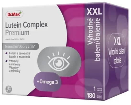 Dr. Max Lutein Complex Premium XXL 180 kapslí