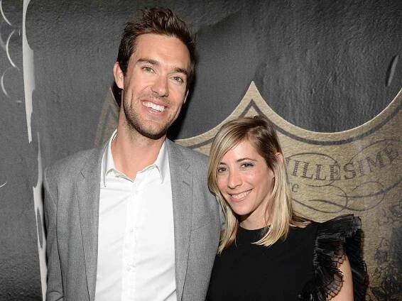 Sean Douglas (L) and Rachel Bartov visit the Dom Perignon Lounge at The Santa Barbara International Film Festival on January 31, 2015 in Santa Barbara, California