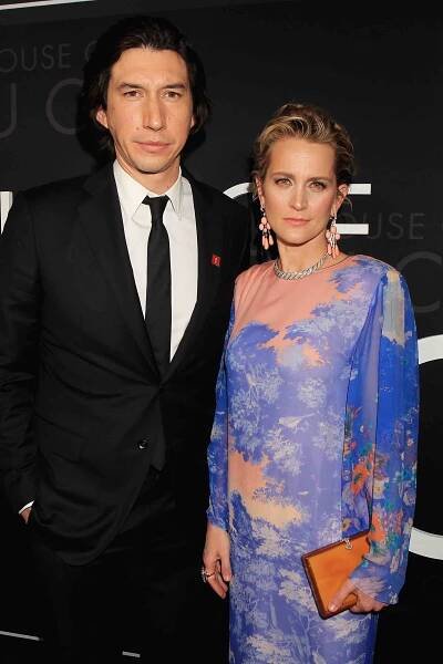 New York Premiere of "House of Gucci" on November 16, 2021 - Adam Driver, Joanne Tucker - Klan Gucci - Z akcí